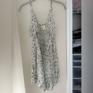 Women's Vintage Havana Romper with cutout